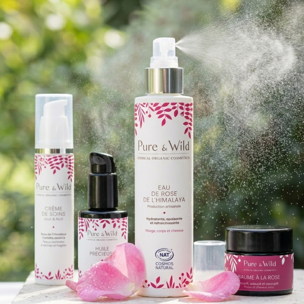 La gamme à la rose de l'Himalaya
